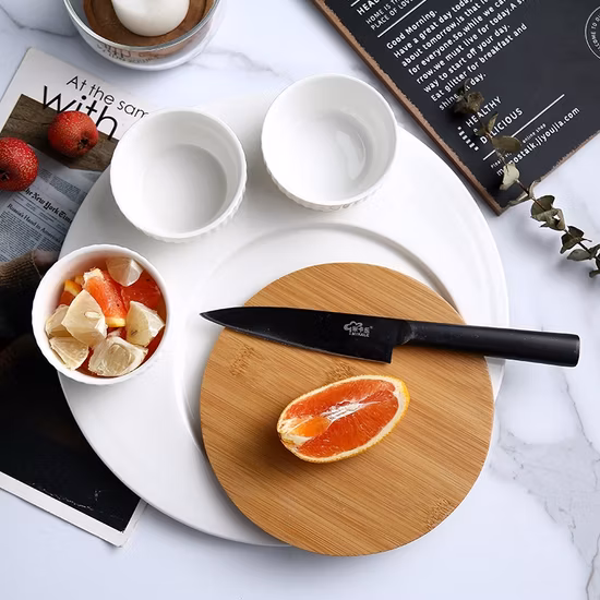 OEM Bamboo Wood Vegetables Fruits Kitchen Implement Large Bamboo Serving Tray
