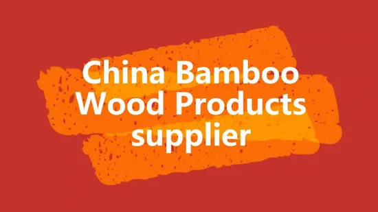 OEM Bamboo Wood Vegetables Fruits Kitchen Implement Large Bamboo Serving Tray